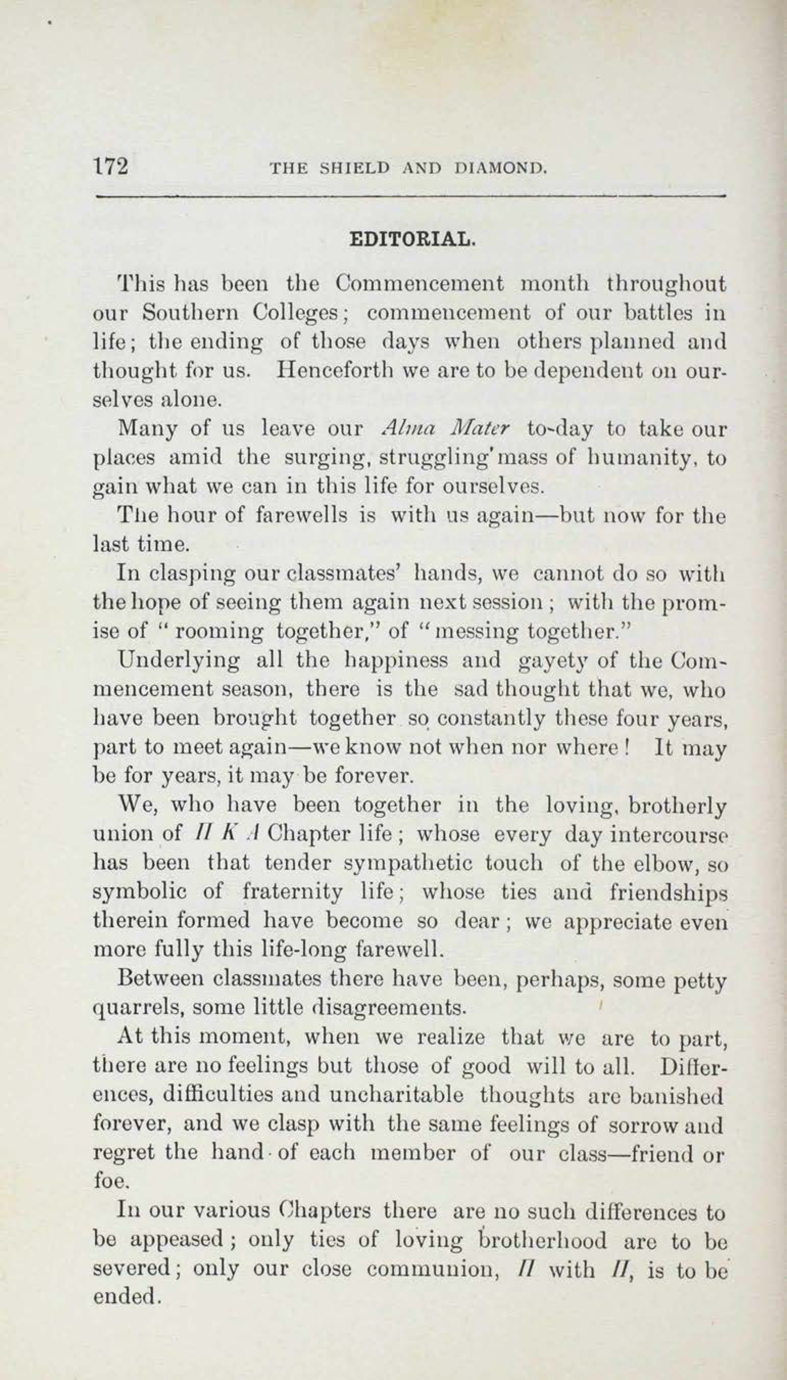 Editorial, July 1892